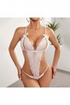 Lingerie Femme Sexy Ensemble Homme Sexy Hot y25k Femmes Mode Impression Maille Lingerie Dentelle Lingerie Sexy Dentelle Linge