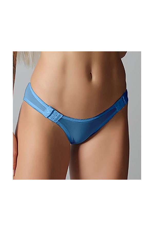 Générique Culottes Sexy Femme Tanga Sexy Taille Basse Transparente Culotte sans Couture String Sexy Chic Hot Sexy Teddy Tanga
