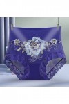 Générique Culotte Femme Sexy Chic Culotte Dentelle Sexy Taille Haute Broderie Rose Butt Lift Culotte sans Couture Invisible T