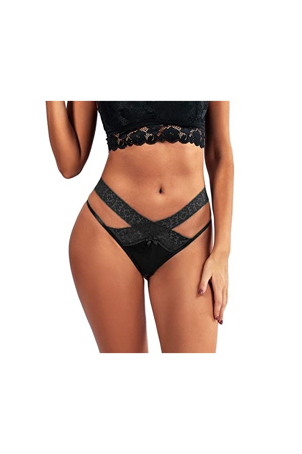 Culottes Sexy Femme String Sexy Femme Coquine Hot Nuisettes et Deshabillés Sexy Coquine Hot Ouverte Lingerie Tanga Gaine Culo