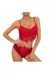 Lingerie Sexy Femme Coquine Hot Sexy Bodysuit Ensemble de Deux pièces de sous-vêtements Sexy pour Femmes Ensemble de Soutien-