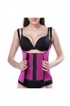 Shaper Vest Minceur Fermeture éclair à la Taille dresseur Sweat Sauna Femmes Corps Lingeries Grandes Tailles Hot Pink, S 