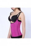 Shaper Vest Minceur Fermeture éclair à la Taille dresseur Sweat Sauna Femmes Corps Lingeries Grandes Tailles Hot Pink, S 