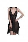 Générique Nuisette Lingerie Femme See Through Lingerie Sexy Harness sous Vêtements Ouverte Chemise Coquine Harnais Robe Sensu
