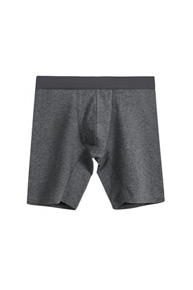 Culotte pour homme - Jambe allongée - Durable - Sans notes de rayures - En coton - Pour homme - 3XL, Gris A2., L