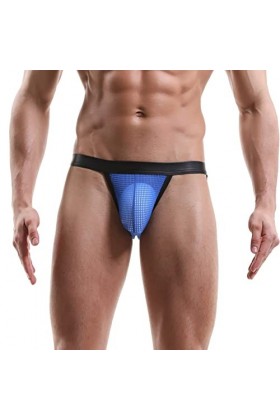 Gefomuofe Slip érotique pour homme - Taille basse - Avec teneur en stretch - Personnalisé - Respirant - Confortable - Sissy -