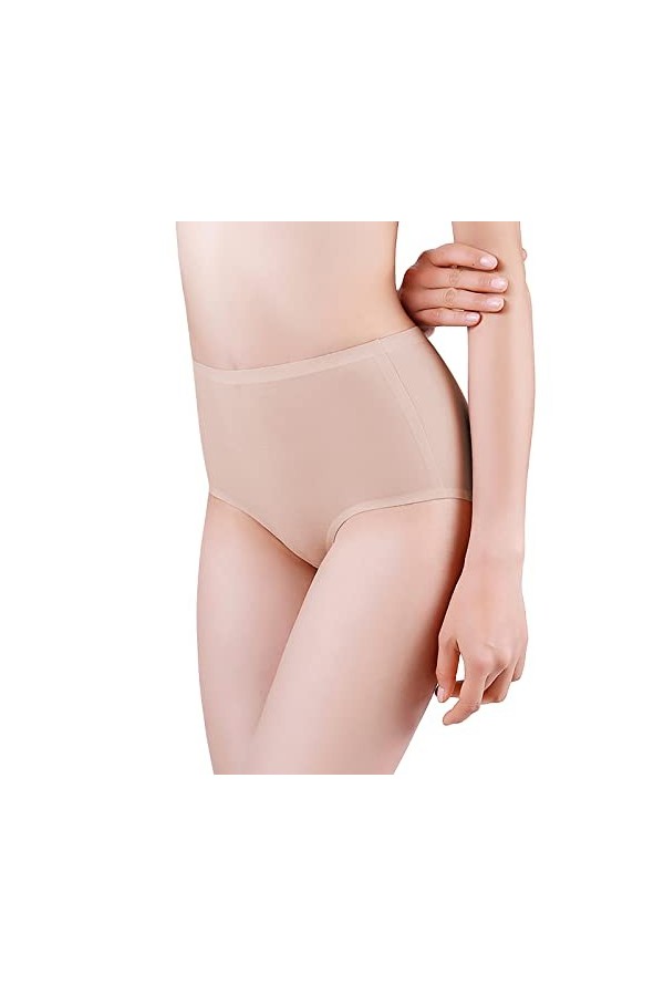 Lingerie Femme Sexy Ensemble Homme Sexy Hot y23k Culotte Abdominale Taille Haute sans Couture avec Trou en Maille pour écran 