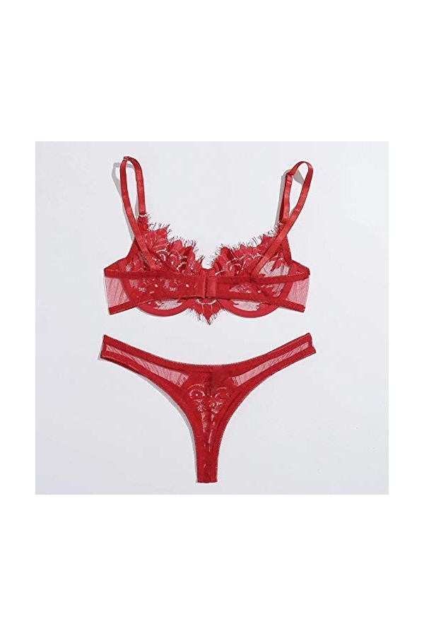 Lingerie Femme Sexy Ensemble Homme Sexy Hot y23k Point Ring Lingerie avec sous-vêtements en Acier Trois Dentelles Sexy Pyjama