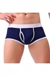 Underwear Homme Sexy MatièRe Ultra-Confortable String Homme Drole éLastique Personnalité Culottes Classique Slip Homme Sexy M