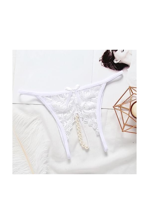 Générique Culotte Femme Taille Haute Slips Elasticité Tangas rayés Taille Haute Coquin Hot Plus Taille String Culottes de sou