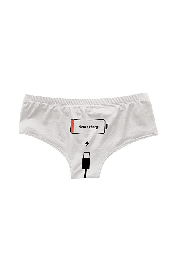 Générique Culotte Taille Haute Femme Culotte Invisible Coquine Push-Up Culotte sans Couture String Sexy Hot Nuisette sous Vêt