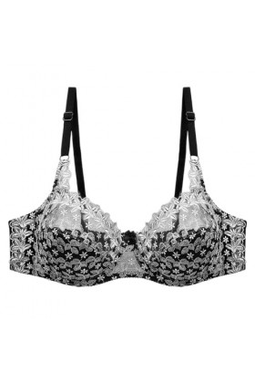 HANXIULIN Soutien-gorge pour femme sans bonnets souples Bustier Fit avant Fermeture solide Sans armatures Sous-vêtements Femm