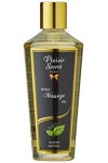 Plaisirs Secrets Huile de Massage Sèche Sensuelle 100% Végétale Fraise 250 ml