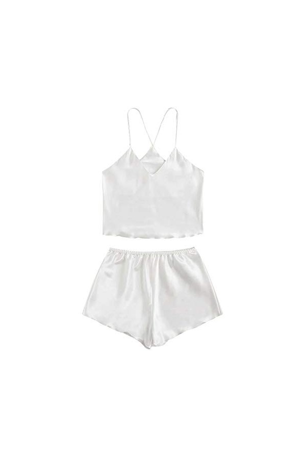 Lingerie Femme Sexy Ensemble Homme Sexy Hot y25k Pyjamas Sexy-Lingerie mis en Place Soie Dentelle vêtements de Nuit Femmes vê