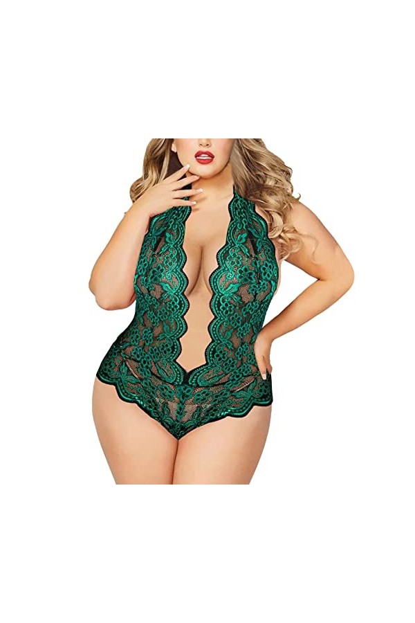 Lingerie Femme Sexy Ensemble Homme Sexy Hot y21k Ensemble de Lingerie Grande Taille pour Femme Sexy Halter Choker Soutien-Gor