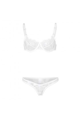 Lingerie Femme Sexy Ensemble Homme Sexy Hot y21k Point Sexy avec des sous-vêtements en Acier en Dentelle Lingerie Trois Vêtem