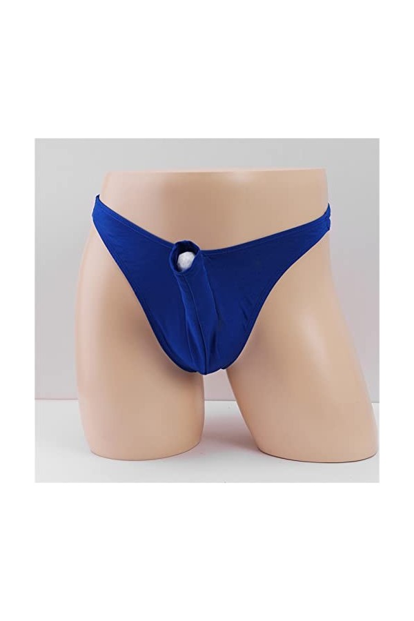 FGUUTYM String Body Homme Mode Casual Sexy Mini String Sous-Vêtements T-Pantalons Solide Ventilation, BU1, taille unique