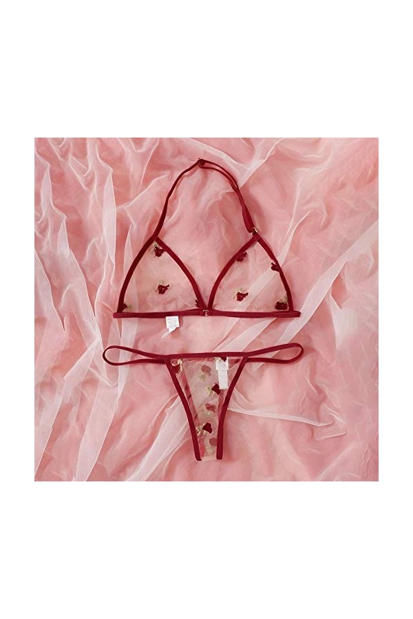 Gaine Ventre Plat Femme Invisible Culotte Femme Invisible Bas jarretelle dim Gaine Ventre Plat Soutien Gorge avec Armature Ch