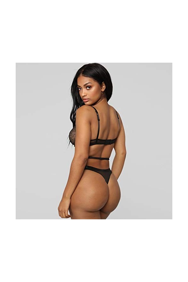 Vêtements De Nuit Femme Sexy sous-Vetements Erotique Lingerie Sexy Ensemble Dentelle Ensemble Soutien Gorge et String 2 Pièce