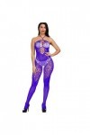 ADMAY 2023 New y2.k Style Lingerie Femmes Sexy Halter Lingerie Résille Bodystocking sous-Vêtements De Nuit Chemises Bodys Jar