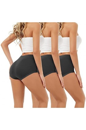Générique Taille Shapewear Haut sous-vêtements Culottes Femmes Culotte brève Lingerie Latex Sexy Black, XXXXL 
