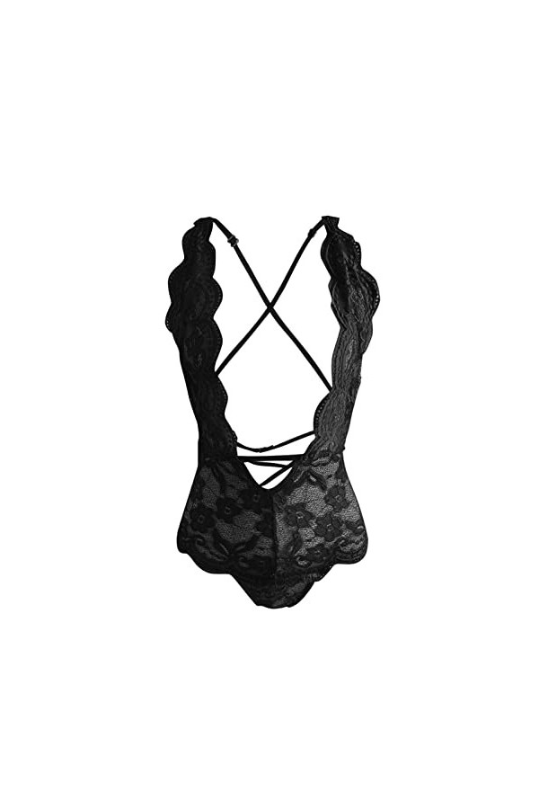 Lingerie érotique Femmes Dentelle Soutien-Gorge érotique Ensemble de sous-vêtements déshabillé Lingerie Nuisette Ensemble Cul