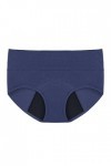 Culotte Femme sans Couture Stringthong Couleur Unie Physiologiques Culotte Légère Boxer Pur Coton Creux Slips Leakproof Chic 