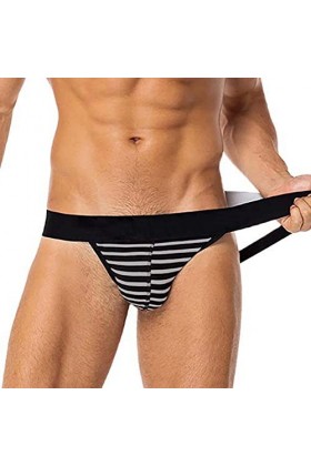 Lingerie Homme Sexy Hot Underwears Cotton Bulge PouchIndoor Male Chemises De Nuit en Flanelle pour Hommes Longues Black, XL 