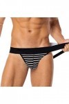 Lingerie Homme Sexy Hot Underwears Cotton Bulge PouchIndoor Male Chemises De Nuit en Flanelle pour Hommes Longues Black, XL 