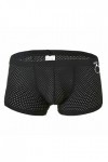 FGUUTYM Short pour homme, sous-vêtements, plat, mince, respirant, sport tendance, boxer de sport décontracté avec coupe ajust
