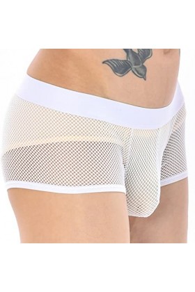 Slips pour Hommes Culottes à Grille Sexy pour Hommes Slips de Ceinture Arc-en- sous-vêtements Amusants sous-vêtements De Sout