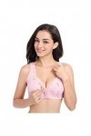 Soutien-Gorge sous-vêtements sous-vêtements One Piece Wire Soutien-Gorge pour Femmes Menstruelle Abondant Dentelle Pink, XXL