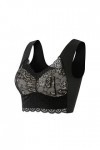 Soutien-gorge push-up rembourré pour femme - Sous-vêtement sexy confortable au quotidien - Soutien-gorge classique dos nu - B