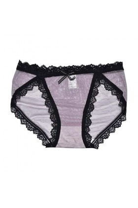 Lingerie Dentelle Homme Sexy Dentelle Sexy pour Dames Culotte Triangle Entrejambe en Coton Respirant Lingerie Longue Sexy Pu