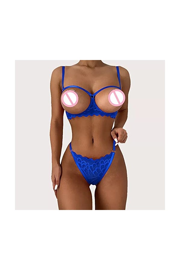 Lingerie Femme Sexy Ensemble Homme Sexy Hot y20k Acier Sexy Mode Jarretière Nouveaux Vêtements De Nuit Anneau Pyjamas Dentell