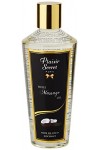 Plaisirs Secrets Huile de Massage Sèche Sensuelle 100% Végétale Fraise 250 ml
