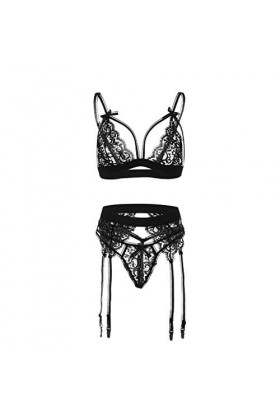 Lingerie Femme Sexy Ensemble Homme Sexy Hot y22k Soutien-Gorge Ensemble Culottes Lingerie jarretière Femmes Sexy Dentelle G-S