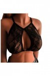 Lingerie Femme Sexy Ensemble Homme Sexy Hot y22k Les Femmes Creusent Les Sommets Cage Camisole Dentelle élastique Bustier Bra