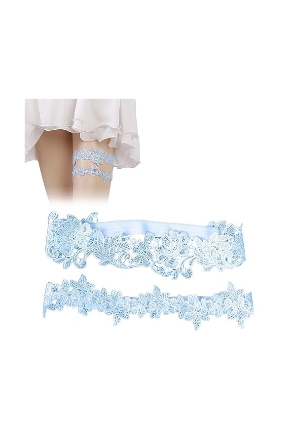 Jarretière de Mariage Élastique Jarretière de Mariée Laccessoire Nuptial, Accessoires de Robes de MariageCadeau de Mariage d