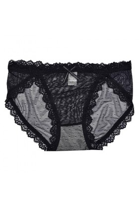 Lingerie Dentelle Homme Sexy Dentelle Sexy pour Dames Culotte Triangle Entrejambe en Coton Respirant Lingerie Longue Sexy Bl