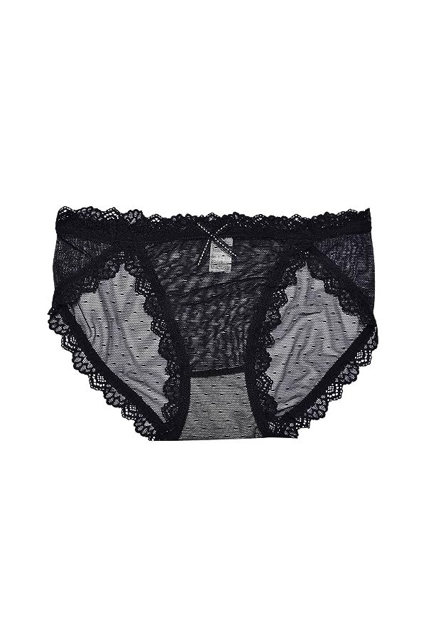 Lingerie Dentelle Homme Sexy Dentelle Sexy pour Dames Culotte Triangle Entrejambe en Coton Respirant Lingerie Longue Sexy Bl
