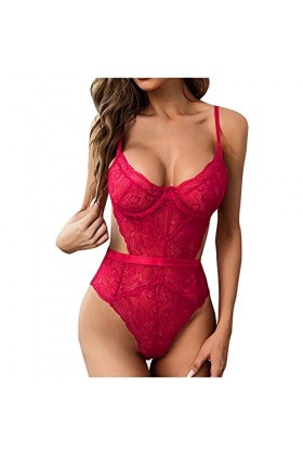 Lingerie+Femme+Nuisette Sexy Babydoll Sensuelle Push Up sous Vêtements Sexy Hot Clubwear Harness Erothique Ensemble Erotisme 