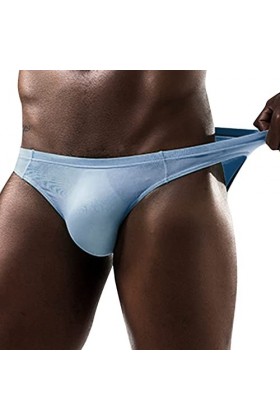 String Homme Sexy Hot Dentelle Slips Boxer Hommes sexy été mince glace transparente soie boxeurs respirants hommes taille non