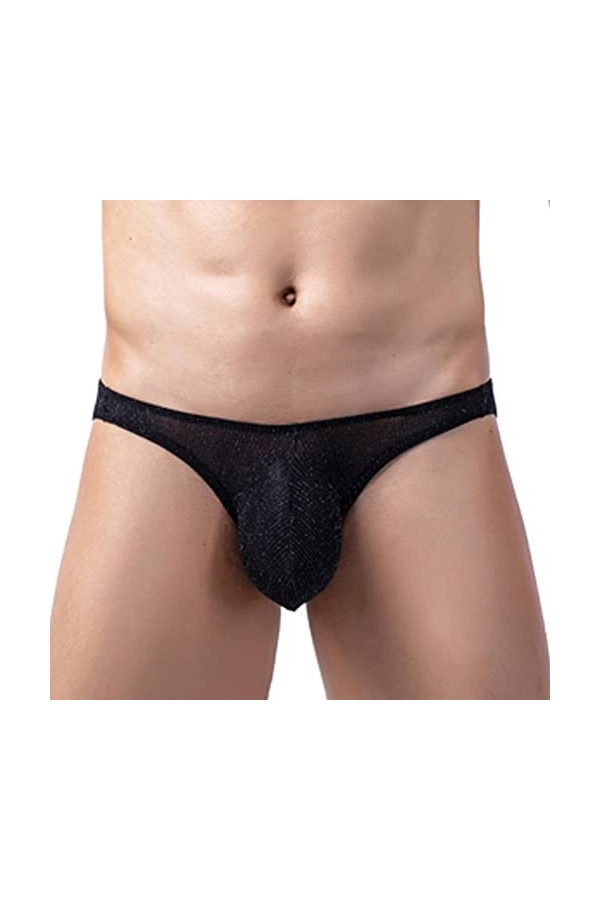 Junhasgood Grands sous-vêtements pour Hommes sous-vêtements pour Hommes Fashion Low Rise Sexy Trend Sharp and Interesting Dou