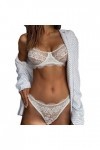 Lingerie Femme Sexy Ensemble Homme Sexy Hot y23k Taille Sexy Set Bra Wireless Lace Lingerie Plus Culotte S-XL sous-vêtements 