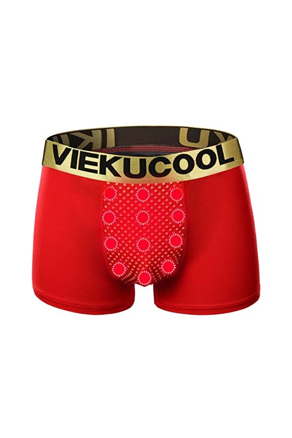 Générique Lingerie Homme Sexy Hot U- Boxer Peint pour Hommes forts Tourmaline Briefs Magnetic Briefs sous-vêtements pour Homm