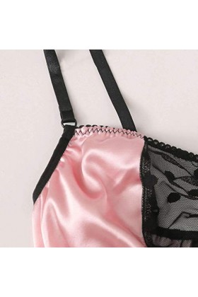 Ensemble Soutien Gorge et String Femme Erotique Vêtements De Nuit Dentelle Lingerie Sexy Ensemble Sexy sous-Vetements 2 Pièce