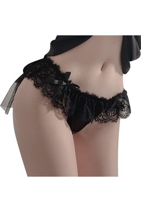 ADMAY 2023 New y22k Style Lingerie Femmes Dentelle Slips à Volants Culottes Tongs Mini Jupe Costume Culotte Jupe Sexy sous-vê