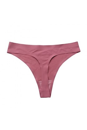 Zannycn Sous-vêtements en coton pour femme - Doux - Multicolore - Confortable - Coupe confortable, Rose, M