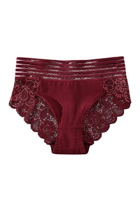 sous-vêtements Sexy Creux sous-Vêtements Dos Taille Dentelle Mi Haute Taille Creux Respirant Élargi Ceinture Ventre Mémoires 